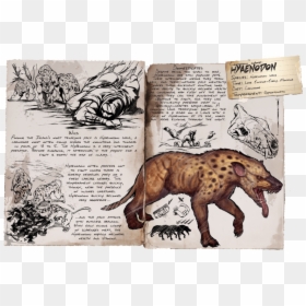 Ark Survival Evolved Hyaenodon, HD Png Download - ark survival png
