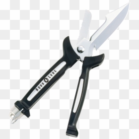 Cuchillo De Buceo Tijera, HD Png Download - tijera png