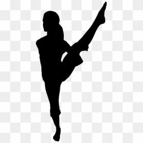 Female Yoga Pose 19 Silhouette - Fitness Girl Shape Shadow, HD Png Download - yoga poses png