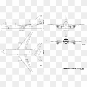File - L1011v1 - 0 - Airbus A320 Blueprint, HD Png Download - blueprints png