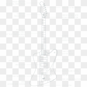 Clip Art Volt Electrics Reverse Blueprint - Electric Guitar, HD Png Download - blueprints png