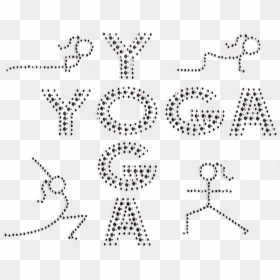 Yoga Poses Iron On Design - Illustration, HD Png Download - yoga poses png