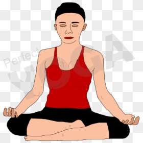 Sitting, HD Png Download - yoga poses png
