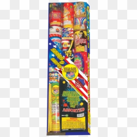 Stars And Stripes Assortment - Stars And Stripes Family Pack Fireworks, HD Png Download - stars and stripes png