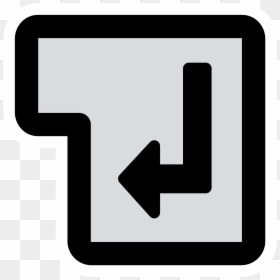 Computer Keyboard Enter Png, Transparent Png - tag icon png