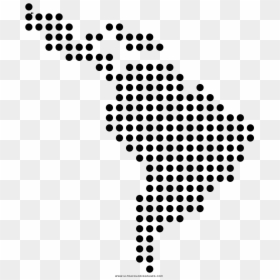 Latin America Coloring Page - Saudi Arabia Map Png, Transparent Png - colombia map png