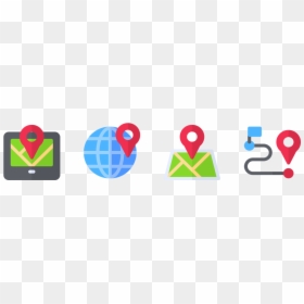 Realtime Android Geolocation Tracking With The Google - Graphic Design, HD Png Download - google map icons png