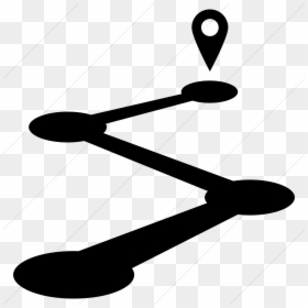 Road Map Svg Free - Icon Roadmap, HD Png Download - google map icons png