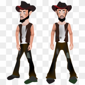 Homeless Man - Cartoon, HD Png Download - 2d character png