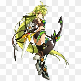 Elsword Rena Trapping Ranger, HD Png Download - 2d character png