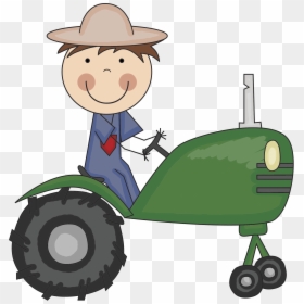 My Favorite Farm Animal - Farmer With Tractor Png, Transparent Png - favorite png