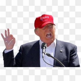 Trump Wearing 2020 Hat, HD Png Download - trump pence png