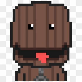 Click The Button Gif, HD Png Download - sackboy png