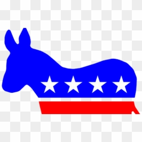 Democratic Donkey Png Png Royalty Free Stock - Democratic Party, Transparent Png - democratic party logo png