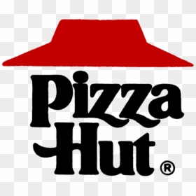 First Pizza Hut Logo, HD Png Download - 80's png