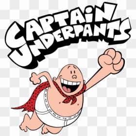 Broadway In The Park - Captain Underpants Book Logo, HD Png Download - captain underpants png