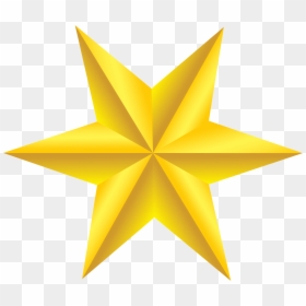 Gold Star Line Clipart - Dorada Estrella De Navidad Png, Transparent Png - estrellas doradas png