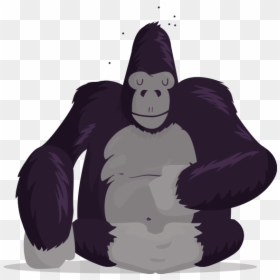 Thumb Gorilla Movinhand - Illustration, HD Png Download - thumb print png