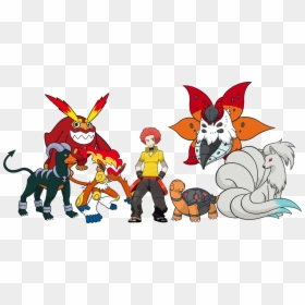 Fire Type Gym Leader    le Infernape, HD Png Download - infernape png