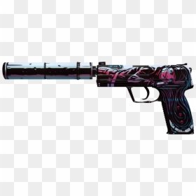 Picture - Usp Neo Noir, HD Png Download - awp dragon lore png