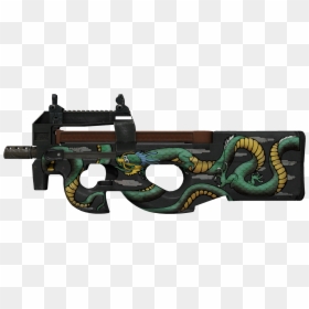 Top 6 Skins Súng Đắt Nhất Cs - P90 Csgo, HD Png Download - awp dragon lore png