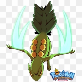 #254 Sceptile Used Leaf Blade And Dragon Claw In Our, HD Png Download - infernape png