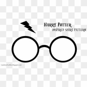 Harry Potter Glasses Clip Art Free Image Transparent - Harry Potter Glasses And Scar Pumpkin Stencil, HD Png Download - harry potter icons png