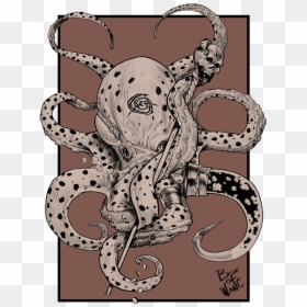 Octopus Necromancer - Illustration, HD Png Download - necromancer png