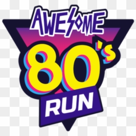 Awesome 80"s Run - Graphic Design, HD Png Download - 80's png