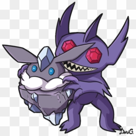 Where"s My Gem Carbink - Sableye And Carbink, HD Png Download - sableye png
