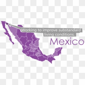 Mapa Mexico Png, Transparent Png - mexico map png