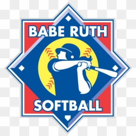 Softball Vector Image - Babe Ruth Baseball, HD Png Download - teardrop emoji png