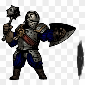 Man At Arms Model Darkest Dungeon, HD Png Download - cleric png