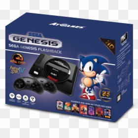 Sega Genesis Flashback, HD Png Download - sega master system png
