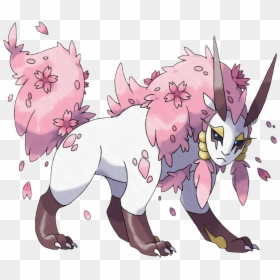 1527547598386 - Fairy Fox Fakemon, HD Png Download - goodra png