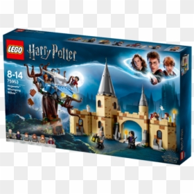 Lego Harry Potter Hogwarts Whomping Willow, HD Png Download - hogwarts castle png
