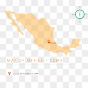 Map Placeholder - Mexico City Map Transparent, HD Png Download - mexico map png