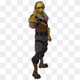 Calculated Emote - Soldier, HD Png Download - fortnite dab png