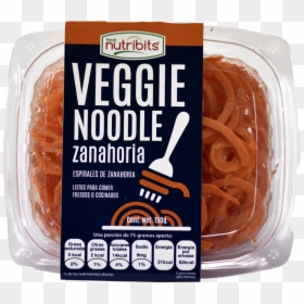 Zanahoria - Veggie Noodles Nutribits, HD Png Download - zanahoria png