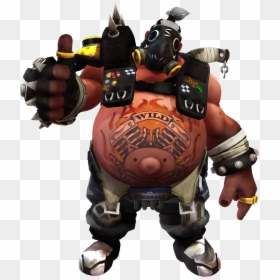 Action Figure, HD Png Download - overwatch roadhog png
