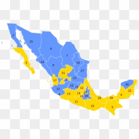 Mexico Map, HD Png Download - el chapo png