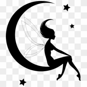 Tinker Bell Fairy Silhouette Clip Art - Fairy Silhouette, HD Png Download - campanita png