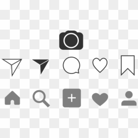 Instagram, Icon, Internet, Social, Website, Symbol - Instagram Save Icon Png, Transparent Png - instagram text png