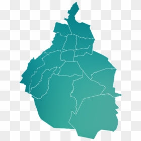 Mexico City Map Vector, HD Png Download - zanahoria png