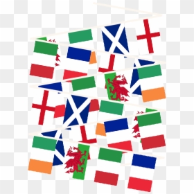 Rugby Six Nations Bunting"  Title="rugby Six Nations - 6 Nations Flags Png, Transparent Png - scottish flag png
