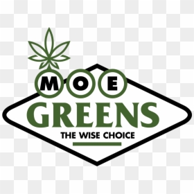 Moe Greens - Moe Greens San Francisco, HD Png Download - weed logo png
