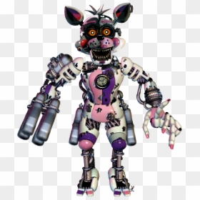 Transparent Nightmare Foxy Png - Fnaf Scrap Funtime Foxy, Png Download - fnaf foxy png