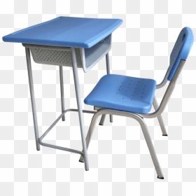 Pupitres Mesa Y Silla, HD Png Download - silla png