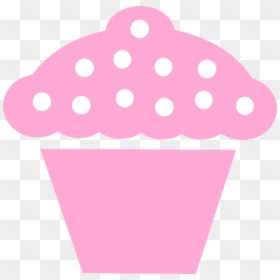 Thumb Image - Pink Cupcake Clip Art, HD Png Download - pink cupcake png