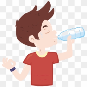 Drinking Png , Pictures - Drinking Water Cartoon, Transparent Png - drinking water png